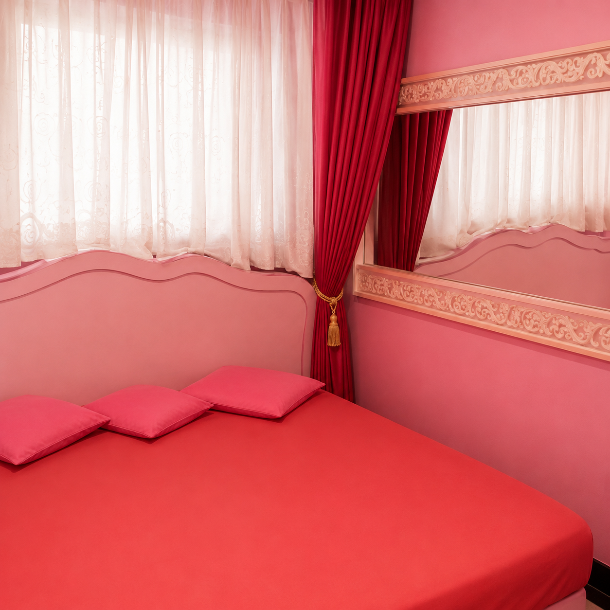 Rosé-Boudoir im Stella Berlin